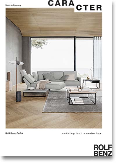 ROLF BENZ Sofa CARA