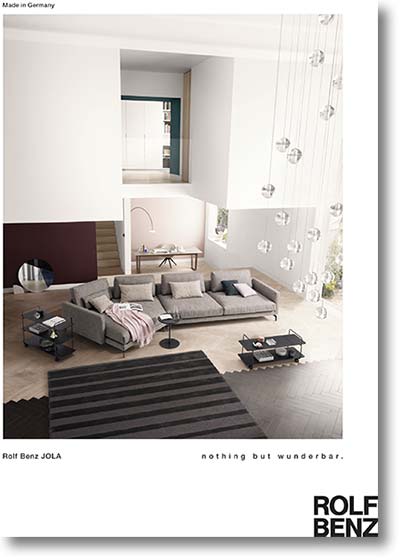 ROLF BENZ Sofa JOLA