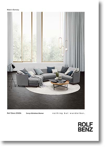 ROLF BENZ Sofa ONDA