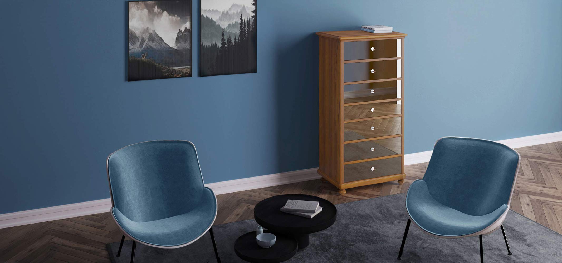 ALTRI MODI Design Unikat mit Glasfront