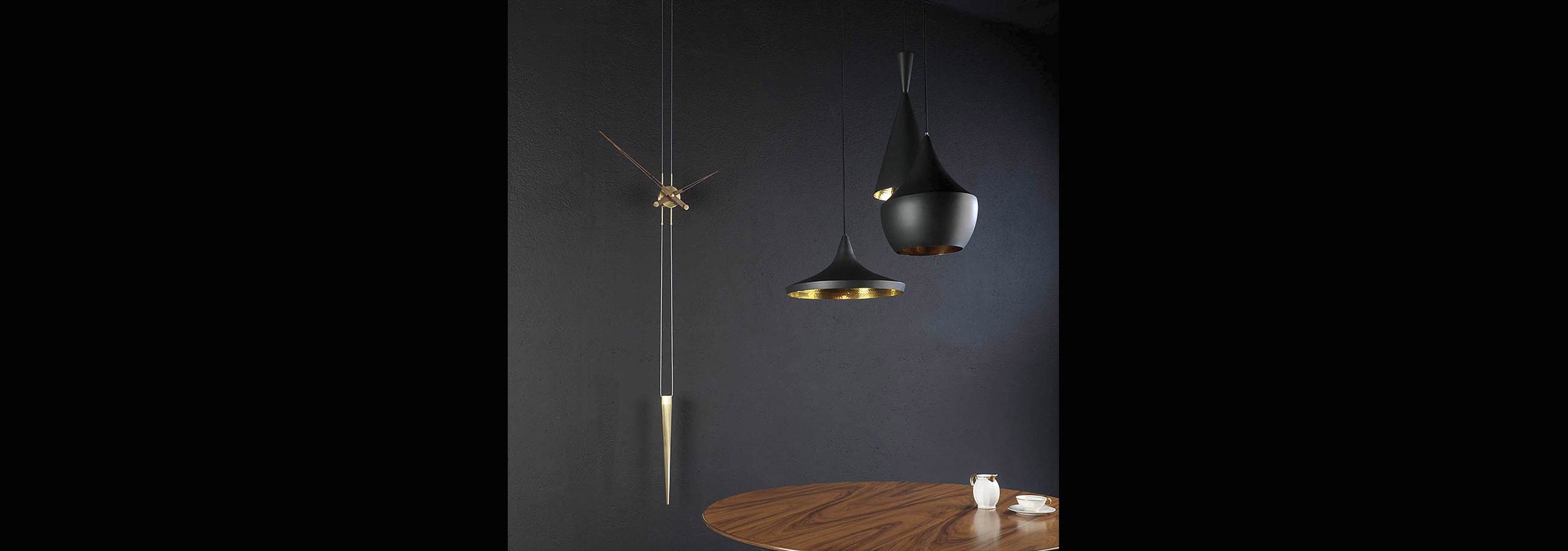Nomon Clock Pendulo by Rolf Benz Haus