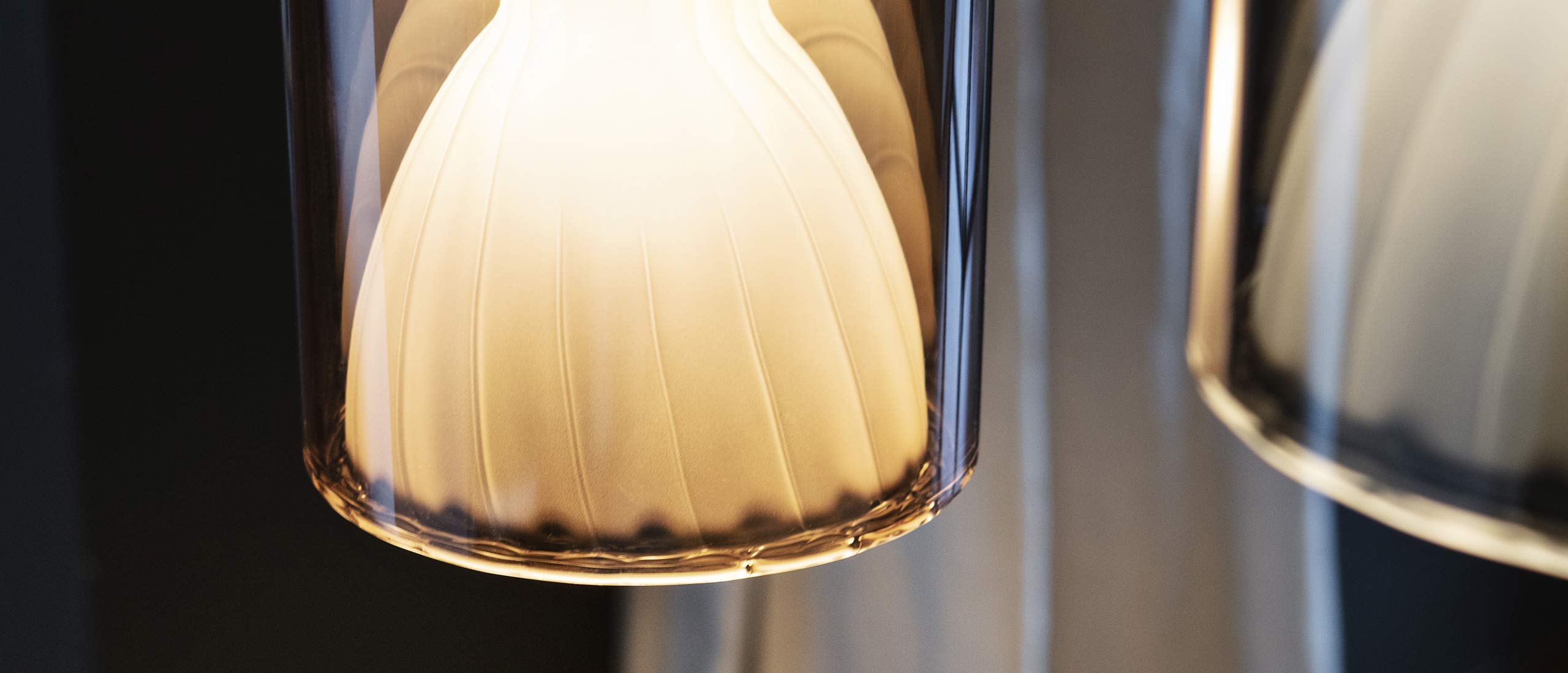Penta Leuchten lit detail